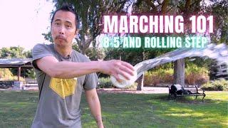 Marching Band Basics: What is 8-5 Step Size and How to Roll Your Feet!