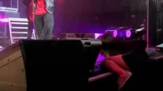 Justin Bieber gets Attacked on stage by Crazy fans (never say never movie)