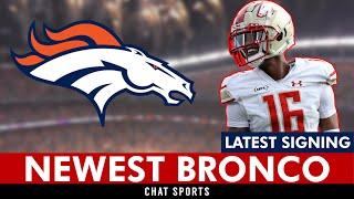 Denver Broncos Just Made A SNEAKY Signing After Mandatory Minicamp | Broncos News
