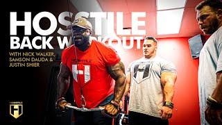 Hosstile Back Workout with Nick Walker, Samson Dauda & Justin Shier | HOSSTILE