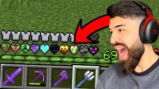 Minecraft მაგრამ სუპერ გულები დავამატე! Minecraft, But I added Custom Hearts