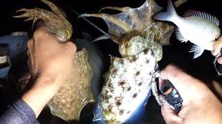 Ep. 237 Masaganang Huli! Night Hunting For Seafoods! Catch & cook