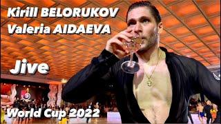 Kirill Belorukov - Valeria Aidaeva | Jive | World Cup 2022 | WDC Professional Latin