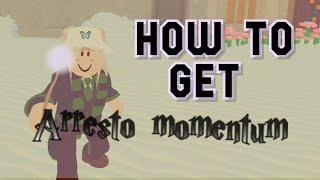 ϟ 9¾How to get Arresto Momentum| Ro-Wizard |