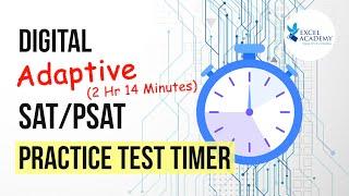 Digital Adaptive SAT/PSAT Guided Practice Test | Mock Proctor Timer and Breaks | Stage-Adaptive