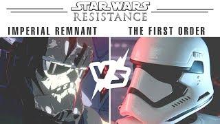 The Imperial Remnant vs. The First Order in Star Wars Resistance