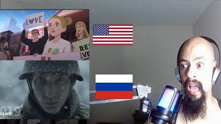 First Time Reacting to АМЕРИКАНЦА на армию России и США