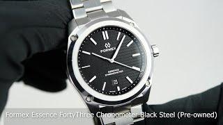 Formex Essence FortyThree Chronometer Black Steel (Pre-owned)