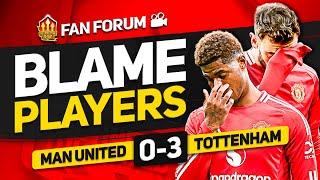 TEN HAG..TIME TO GO? Man United 0-3 Spurs | LIVE Fan's Forum