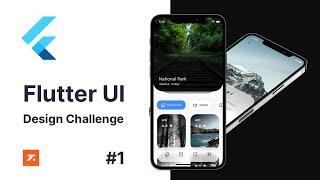 Flutter UI - Design Challenge 1 - Travel Application