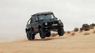 The power of a real off-road beast! 2023 BRABUS The AMG G63 6X6.