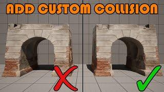 How To Add Custom Collision To Meshes In Unreal Engine 4/5 (Tutorial)