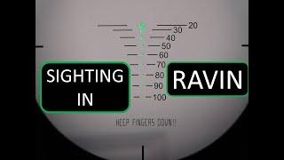 Ravin Crossbow scope sight in