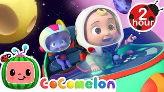 BLAST OFF! JJ and Mimi's Rocket Adventure | JJ's Animal Time | Moonbug Kids - Fun Zone