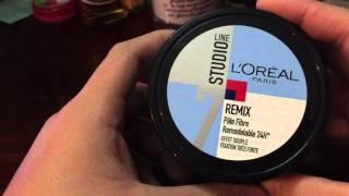 L'Oréal wax Studio line 7 pâte fibre