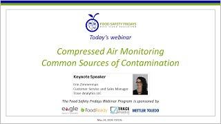 Compressed Air Monitoring - Common Sources of Contamination