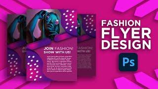 Adobe Photoshop Tutorials: Fashion Flyer Design Tutorial with Lets Design Together