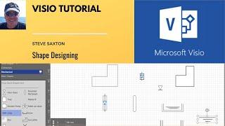 How to design your own shapes in Microsoft Visio.