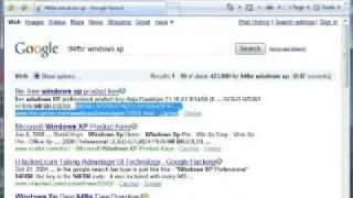 How to find serial numbers using google