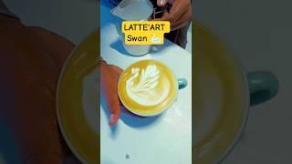 latte art swan  (tutorial -3)#hyderabadbarista #music #coffeeart #coffee #espressolover #food #tea