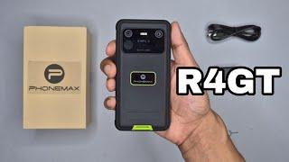 THE WORLD'S SMALLEST RUGGED PHONE: PhoneMax R4GT