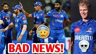 BAD NEWS on Jasprit Bumrah & MI! | India IPL 2025 Cricket News Facts