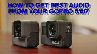 How to improve audio for the GoPro Hero 5/6/7 Black