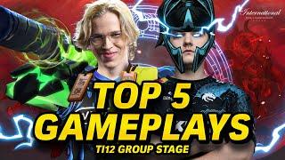 Unbelievable TI12 Gameplays: Top 5 Dota 2 Highlights #Dota2