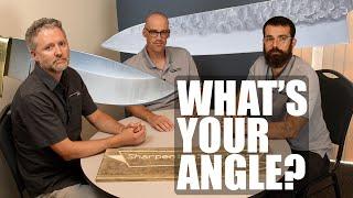 Picking the Perfect Sharpening Angle | Our Experts Discuss