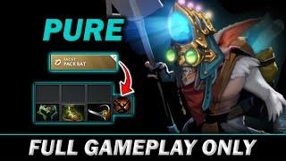 PURE Packrat Meepo with 1st item Sange and Yasha -Meepo Gameplay#895