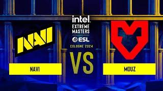 NAVI vs. MOUZ - IEM Cologne 2024 - Semi-final