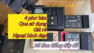 [18/11/2024] 4 Phơ bàn qua sử dụng còn rất đẹp (MG300, MG400, GP100, GP2000 Đã làm tiếng