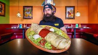 "THAT'S OBSCENE"...THE  'MONSTER BURRITO' CHALLENGE HAS BEEN AROUND FOR A DECADE! | BeardMeatsFood