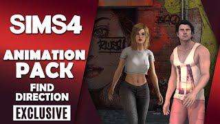 The Sims 4 | Find Direction | Realistic Animation Pack| Download