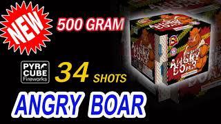 CLA4681-1 ANGRY BOAR -  34 SHOTS  - BLACK SCORPION BRAND