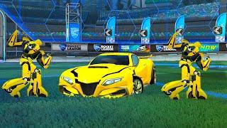 The *NEW* Bumblebee Car Is The Coolest Car In Rocket League!! - Rocket League Update