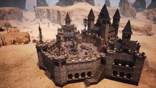 How To Build A Castle With Maproom [ timelapse ] - Conan Exiles Age of Heroes