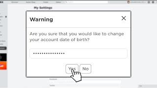 [NEW] How to CHANGE YOUR BIRTHDAY if UNDER 13 on Roblox (Change Date of Birth) 2023