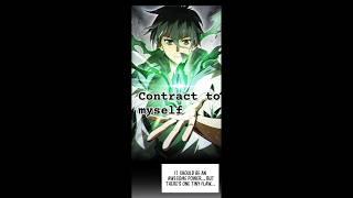 I Contracted myself and Gained Abilities!! #manhwa