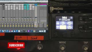 Send CC Program changes from Ableton Live to Automate External MIDI Device in Section View