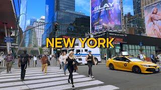 4k New York City Walk, Morning in Manhattan, NYC