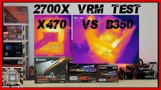 Ryzen 7 2700X Review - Part 4: VRM - X470 Vs B350 Vs B350 mITX