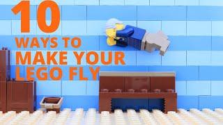 10 Ways To Make Your Lego Fly! | Masking and Green Screen Tutorial