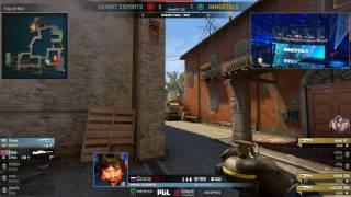 Dosia shows cs:go intellect in Gambit vs immortals