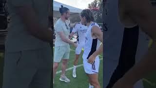 Gareth Bale reunited with Real Madrid in Los Angeles ️