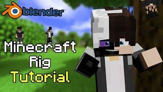 Minecraft Blender Rig Tutorial + Download | Ice Cube Rig