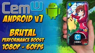 Cemu Android v7: Brutal Performance Boost - 1080P 60FPS Games