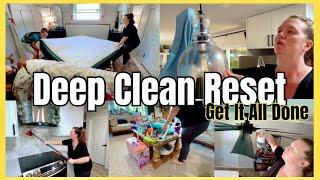 NEW EXTREME HOUSE RESET DEEP CLEAN WITH ME   ~ CLEANING MOTIVATION ~ how to deep clean house