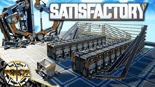 TRICKED!  Full Storage and S.A.M. Ore Mining Shenanigans - SatisFactory Gameplay - Early Access