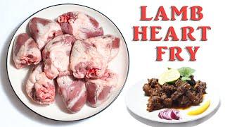 Lamb Heart Fry